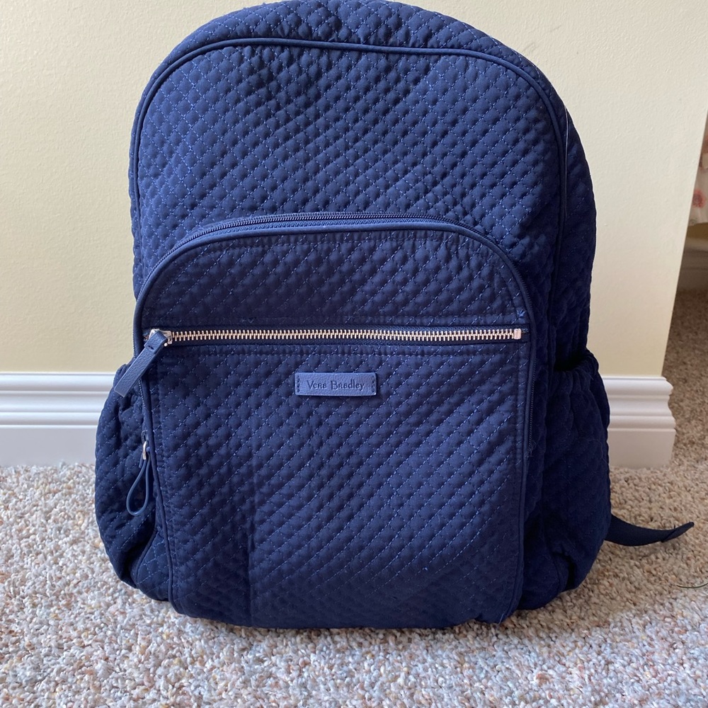 Vera Bradley Navy Blue Backpack